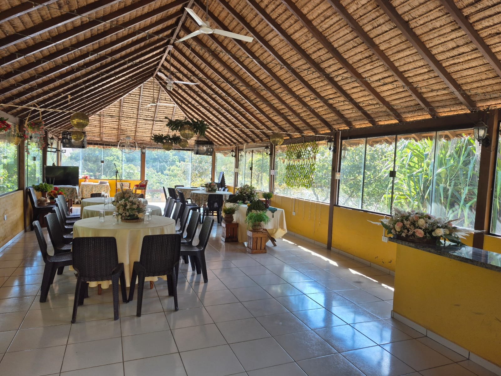 Terraza adjunta al salón